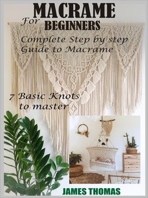 cover image of MACRAME FOR BEGINNERS